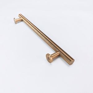 Tiradores de Muebles Modernos WEKIS de Aluminio con Diseño en Espiral, Acabado Cromado, 12 mm de Diámetro, Fácil Instalación, para Puertas de Apartamento - Product Image 6