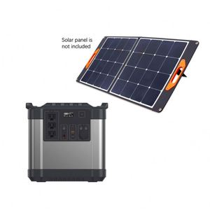 เครื่องกำเนิดไฟฟ้าพลังงานแสงอาทิตย์แบบพกพา 2000W ยอดนิยม ใช้ได้หลากหลาย ทั้งในบ้าน แคมป์ปิ้ง และสถานีไฟฟ้าแบบพกพา - Product Image 3