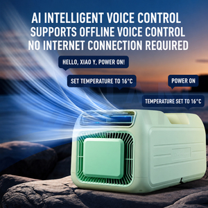 Mini Aire Acondicionado Portátil Eléctrico de 4500 BTU con Bajo Nivel de Ruido y Eficiencia Energética para Casa, RV y Tienda de Campaña - Product Image 5