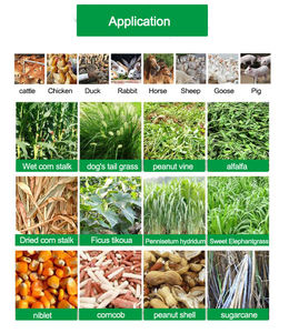 เครื่องบดหญ้าราคาถูก กำลังการผลิตสูง สำหรับอาหารสัตว์ เครื่องตัดฟางข้าวโพด ก้านข้าว เครื่องบดและสับ - Product Image 5