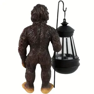 Statue en résine de Sasquatch unique - Décoration polyvalente pour intérieur/extérieur, salon, patio, jardin - Product Image 3