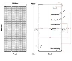 מערכת אנרגיה סולארית לא מחוברת לרשת 5 קילוואט, מערכת אנרגיה סולארית היברידית 5 קילוואט-שעה, 10 קילוואט-שעה, 15 קילוואט-שעה, סוללת Lifepo4 ניידת, ערכת פאנלים סולאריים לבית - Product Image 3