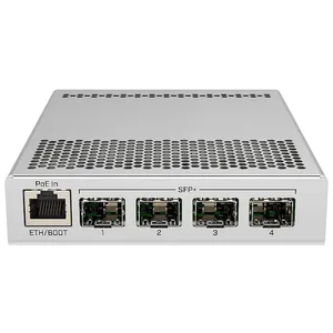 MikroTik CRS305-1G-4S+IN Review 4-Port Must-Have 10GbE Switch CRS305-1G-4S+IN