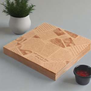 Papier sulfurisé imprimé de haute qualité, papier sulfurisé de qualité alimentaire, matière première pour papier ciré à hamburgers, en feuilles - Product Image 4