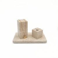 Organisateur de bijoux en travertin moderne NANWEI pour le bureau et la maison