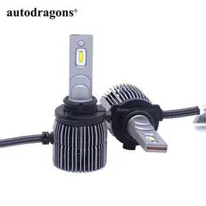 Autodragons Super Bright 56W 5000 Lumens E9 H11/H9/H8 9006 Ampoules de phares LED