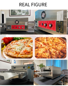 Thương mại tự động nướng điện gas cho bánh pizza bánh quy lò giá băng tải cho nhà hàng Baking pizzerias lò máy - Product Image 2