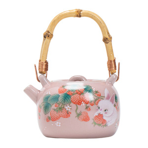 Tetera de Cerámica con Asa de Bambú, Forma Redonda de Porcelana para Preparar Té, Origen Dehua - Product Image 5
