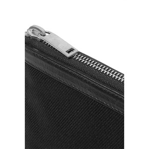 Custodia in tela con stampa rifinita in <span class=keywords><strong>pelle</strong></span> nera con manico - Product Image 5