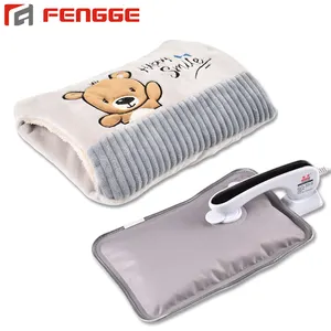 Custom Rechargeable Heating Bag Hand Warmer Heat Pack Electric Hot Water Bottle With Cover For Hand Warming