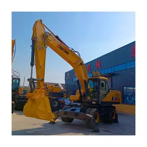 L'usine de Shanzhong a directement fourni l'excavatrice de roue de 1-22 tonnes 1.0m3 d'excavatrice hydraulique de roue de seau pour l'exportation vers le Vietnam