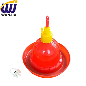 WANJIA Abreuvoir automatique pour oiseaux et volailles, type cloche, facile à nettoyer, <span class=keywords><strong>distributeur</strong></span> d'<span class=keywords><strong>eau</strong></span> pour poulets, canards et oiseaux - Product Image 3