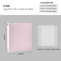 Álbum de Fotos con Anillas para Tarjetas Coleccionables, Álbum para Guardar Tarjetas Fotográficas y Postales de Ídolos de Kpop