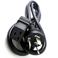 Câble d'alimentation pour serveur avec prise AU 16A, câble d'extension horizontal PDU de 1,8 m, câble à trois fiches C19 pour serveurs