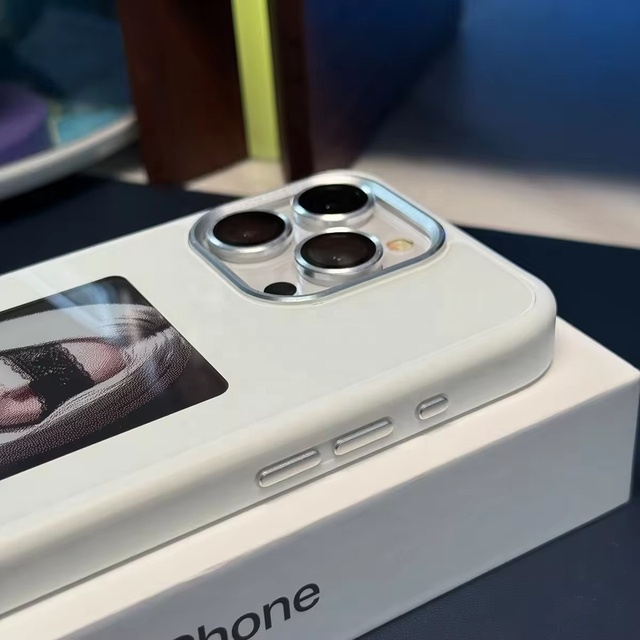 NFC Smart Photo Mobile Case NFC E Ink Phone Case NFC Ink Screen Phone Case for iPhone 13 14