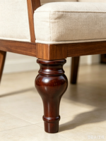 En stock, pieds et supports de table en bois massif rustique pour table à manger et îlot de cuisine MJ-0330F