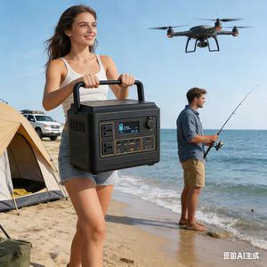 500W <b>Solar</b> Power Portable Power Station Battery <b>Solar</b> Car Compatible Energy Storage MPPT (A Series 320Wh-768Wh) - Product Image 3
