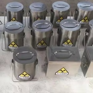 Tanque de Almacenamiento de Radiofarmacéuticos Compacto, Blindado Contra la Radiación, de Aleación de Tungsteno - Product Image 6