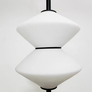 Lampu gantung LED samping tempat tidur, Modern minimalis Nordic desainer restoran bar sederhana kaca kreatif kamar tidur lampu gantung - Product Image 5