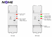 Disjoncteur intelligent Wi-Fi 1P 63A 220V avec protection, mesure et relais temporisé, mini-interrupteur intelligent
