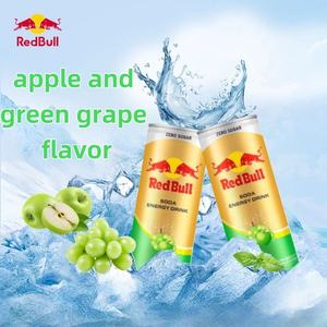 Minuman Soda Thailand Redd Bulls 250ml, Minuman Bersoda Bebas Gula Rasa Blueberry, Minuman Energi Rasa Apel, Minuman Berkarbonasi - Product Image 4