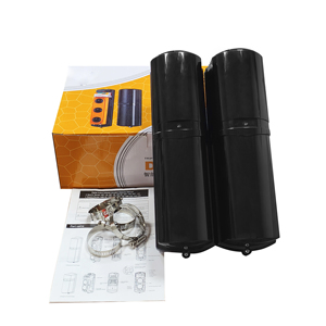 Sistema de alarma de seguridad perimetral 3 haces 250m Sensor fotoeléctrico infrarrojo para exteriores Anti Tamper - Product Image 6