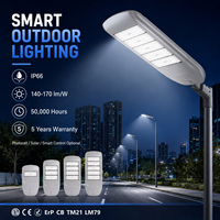 Farola LED IP66 AC para Exteriores, 140-170 Lm/W, Impermeable, con 5 Años de Garantía, para Carreteras y Parques