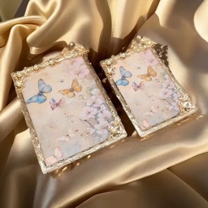 Kim loại khung ảnh tùy chỉnh sang trọng chim kim loại khung ảnh bảng 6 inch 7 inch 8 inch 10 inch kim loại khung ảnh cưới - Product Image 5