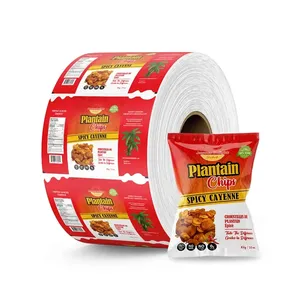 Wholesale Custom Printing Chip Bag Snack Food Plastic Bags Resealable Plastic Potato Chips Crisp Packaging Bag