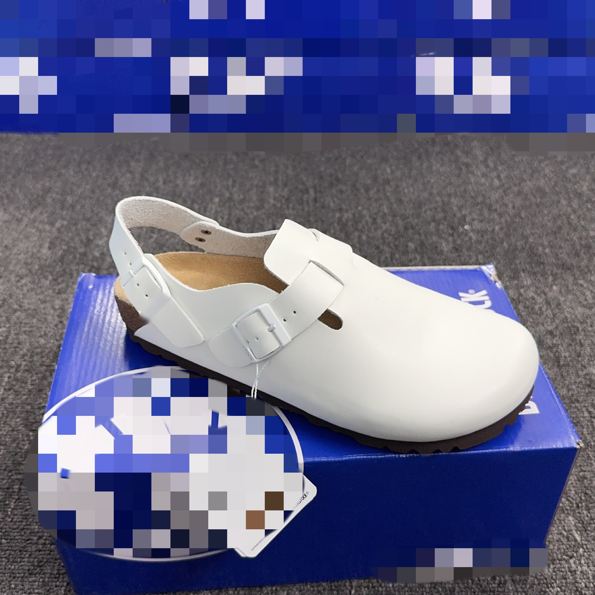 cuir blanc