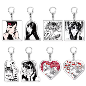 Llavero de Acrílico Clásico de <span class=keywords><strong>Junji</strong></span> <span class=keywords><strong>Ito</strong></span>, Figura de Terror de Kawakami <span class=keywords><strong>Tomie</strong></span> Souichi, Colgante Bonito para Bolsos, Accesorios, Regalo Coleccionable para Fans - Product Image 1