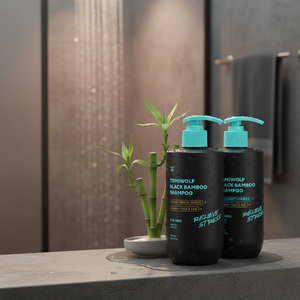 [ROOICELL] Hair TOMIWOLF Black Hair loss Korean beauty Bamboo Shampoo Men 500ml Smoothing <b>Conditioner</b> Roots - Product Image 3