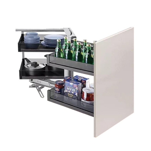 Étagère de rangement pivotante extractible pour armoire de <span class=keywords><strong>cuisine</strong></span>, optimiseur <span class=keywords><strong>d</strong></span>'espace, plateau rotatif pour coin aveugle, unité <span class=keywords><strong>d</strong></span>'organisation pour placard de <span class=keywords><strong>cuisine</strong></span> - Product Image 6