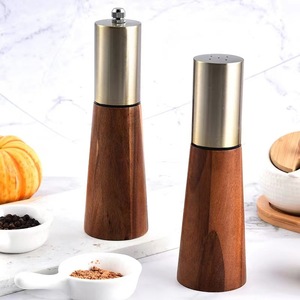 Cross Border <b>Pepper</b> <b>Grinder</b> Barbecue Tool 304 Stainless Steel Household Manual <b>Pepper</b> Bottle <b>Grinder</b> Set No Power Supply - Product Image 2
