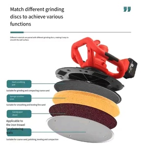 Lijadoras alimentadas por batería <span class=keywords><strong>de</strong></span> litio DIY <span class=keywords><strong>para</strong></span> enyesar <span class=keywords><strong>cemento</strong></span> mortero <span class=keywords><strong>pared</strong></span> masilla piso alisado carretera hormigón pulido - Product Image 5