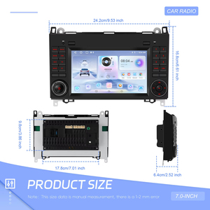 Podofo <b>for</b> Mercedes-benz Mercedes Benz B200/A-class/Viano/VITO/Sprinter 7'' Android <b>Car</b> Radio 2+64 Wireless Carplay/Android Auto - Product Image 5