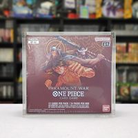 Présentoir en acrylique durable sur mesure avec 6 aimants puissants sur le couvercle pour Bandai One Piece TCG Large Booster Box
