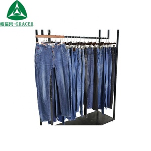 Precio bajo de segunda mano ropa de verano hombre usado jeans ropa de zambia en pacas - Product Image 3