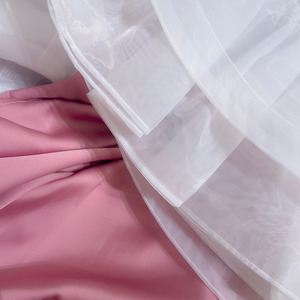 <span class=keywords><strong>Abito</strong></span> da Principessa Elegante in Stile Francese, Lusso Leggero, in Nylon Invernale, con Fiocco e Cintura, Vita Stretta, Raso Retrò, Lunghezza Media - Product Image 4