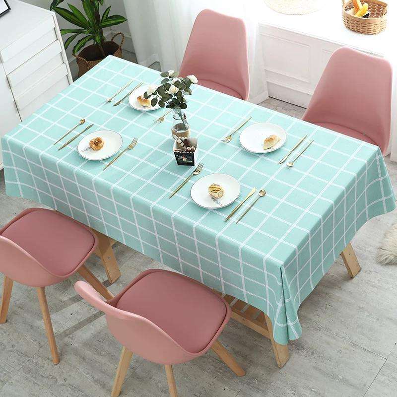 Lake Blue Large Grid