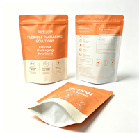 Sachet d'emballage pour produits de la mer en PP monofilament imprimé sur mesure, recyclable, sans aluminium, haute barrière, pour thon