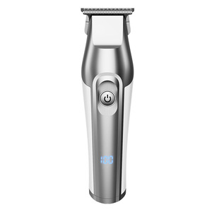 Tondeuse à cheveux électrique, batterie Li-ion 2000 mAh, charge USB, utilisation en salon, corps en alliage d'aluminium - Product Image 2