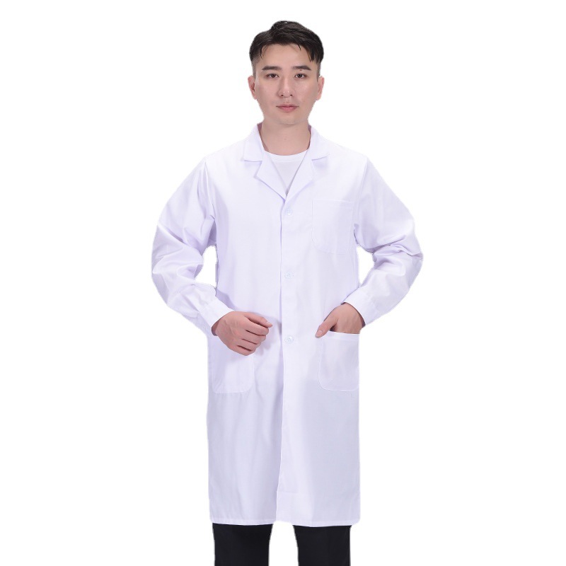 Buy In Bulk Disposable Buttons Lab Coats Unisex Design, Affordable