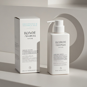 Giấy kraft sinh học phân hủy Kem dưỡng da Đóng gói hộp bóng & Matt cán lớp phủ UV varnishing & dập nổi làm bằng các tông - Product Image 3