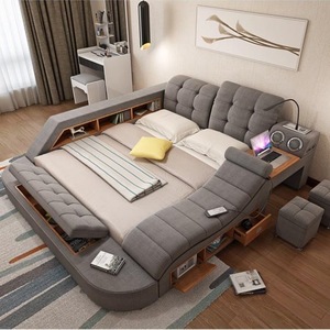 <span class=keywords><strong>Letto</strong></span> <span class=keywords><strong>matrimoniale</strong></span> di lusso in vera pelle italiana, moderno, con <span class=keywords><strong>testiera</strong></span>, per camera da <span class=keywords><strong>letto</strong></span> di villa. - Product Image 4