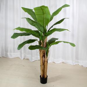 I1203 Promotion Plante Artificielle Décorative pour Extérieur, Vitrine <span class=keywords><strong>de</strong></span> Centre Commercial, <span class=keywords><strong>Bananier</strong></span> avec Franges - Product Image 5