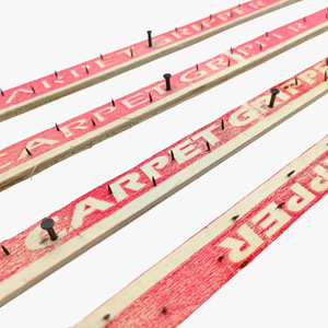 Tapete Acessórios Preço Fábrica Tira De Borda De Alumínio De Alta Qualidade Com Tachas - Product Image 6
