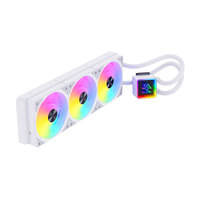 Refroidisseur d'Eau CPU SNOWMAN 360mm ARGB RGB AIO Super Refroidissement Liquide 5V 3 Broches 12V Dissipateur Thermique en Cuivre LED PWM Radiateur PC Ordinateur