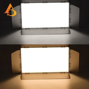 Panel de Luz Fotográfico para Gimnasio y Escenario, 100w, Luz LED Cálida y Fría, Panel de Video Suave - Product Image 6