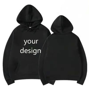 Conjunto de Sudadera con Capucha y Pantalones Deportivos Extra Grandes de Algodón 100% Personalizados para Hombre y Unisex de Alta Calidad para Otoño - Product Image 1